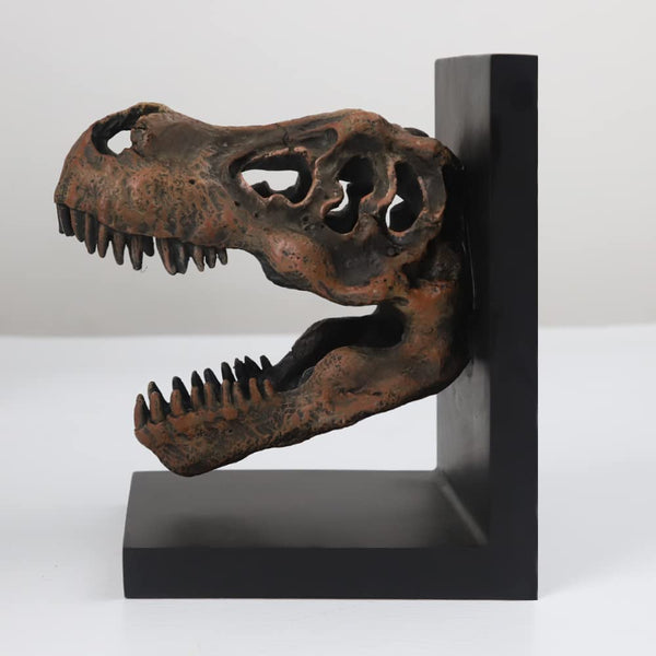 T-Rex Skull Decorative Bookend