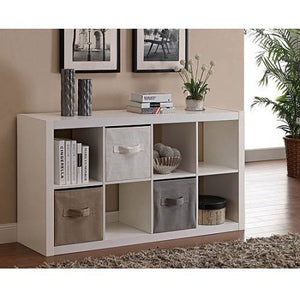 8-Cube Storage Organizer - White