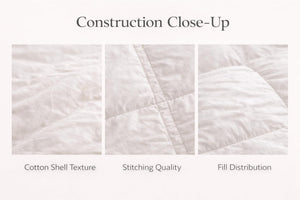 Wool & Microfiber All Season Comforter – 300TC Cotton Cover