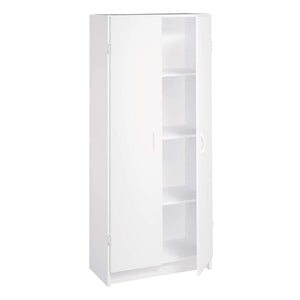 Pantry Cabinet with 2 Doors & Adjustable Shelves — Kitchen, Laundry & Utility Storage