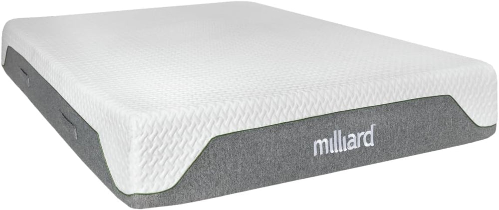 10-Inch Memory Foam Mattress – Firm Support, Pressure Relief | Twin, Full, Queen, King