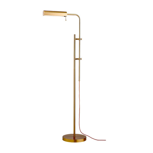 Adjustable Pharmacy Floor Lamp with Swing Arm – 10W LED