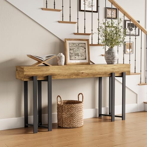 63-Inch Industrial Console Table