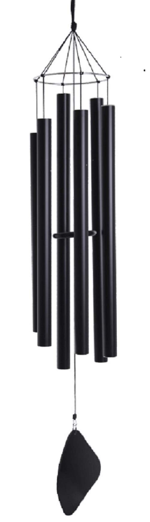 Pentatonic Tenor Wind Chime — 60" Outdoor Aluminum, Handcrafted