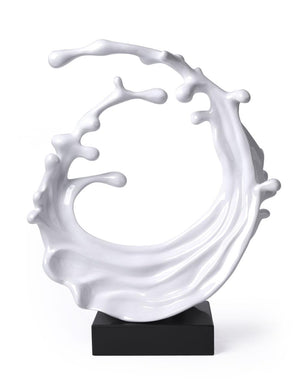 Abstract Sea Wave Sculpture Figurine