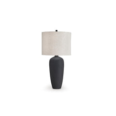 Modern Black Table Lamp with 3-Way Switch