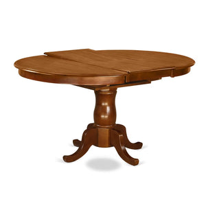 7-Piece Oval Dining Table Set with 6 Upholstered Chairs