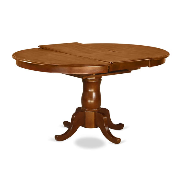 7-Piece Oval Dining Table Set with 6 Upholstered Chairs