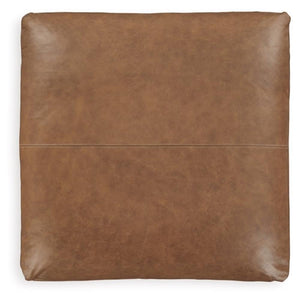 Oversized Square Accent Ottoman – Leather & Faux Leather