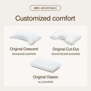 Adjustable Memory Foam Bed Pillow – Queen & King