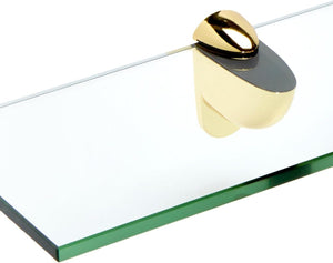 Tempered Glass Wall-Mount Floating Shelf