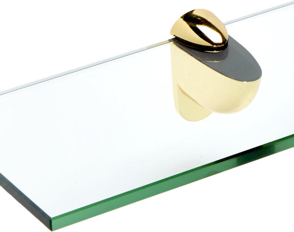 Tempered Glass Wall-Mount Floating Shelf