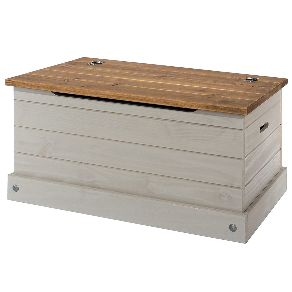 Wooden Storage Trunk & Entryway Bench