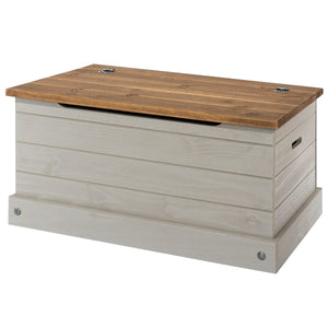Wooden Storage Trunk & Entryway Bench
