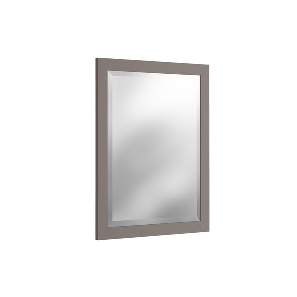 24" x 30" Beveled Bathroom Vanity Mirror – Wood Frame