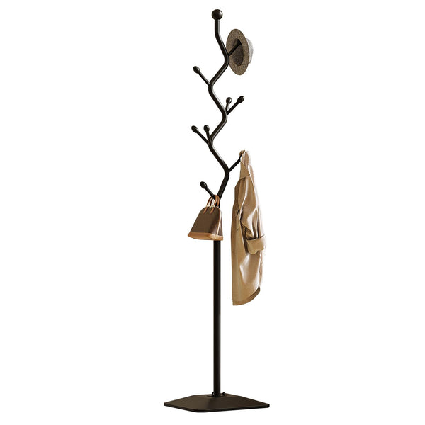 Metal Coat Rack with 8 Hooks