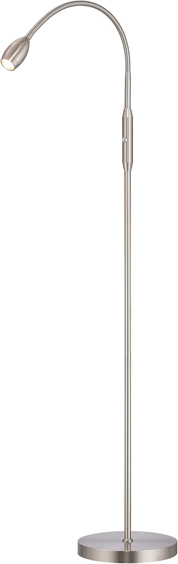 Adjustable LED Gooseneck Floor Lamp – Dimmable Zoomable Spotlight