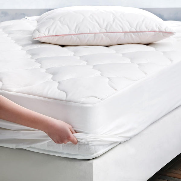 Wool Mattress Protector – 100% Cotton Cover & Certified Wool Filling