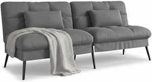 Convertible Futon Sofa Bed with Adjustable Backrest
