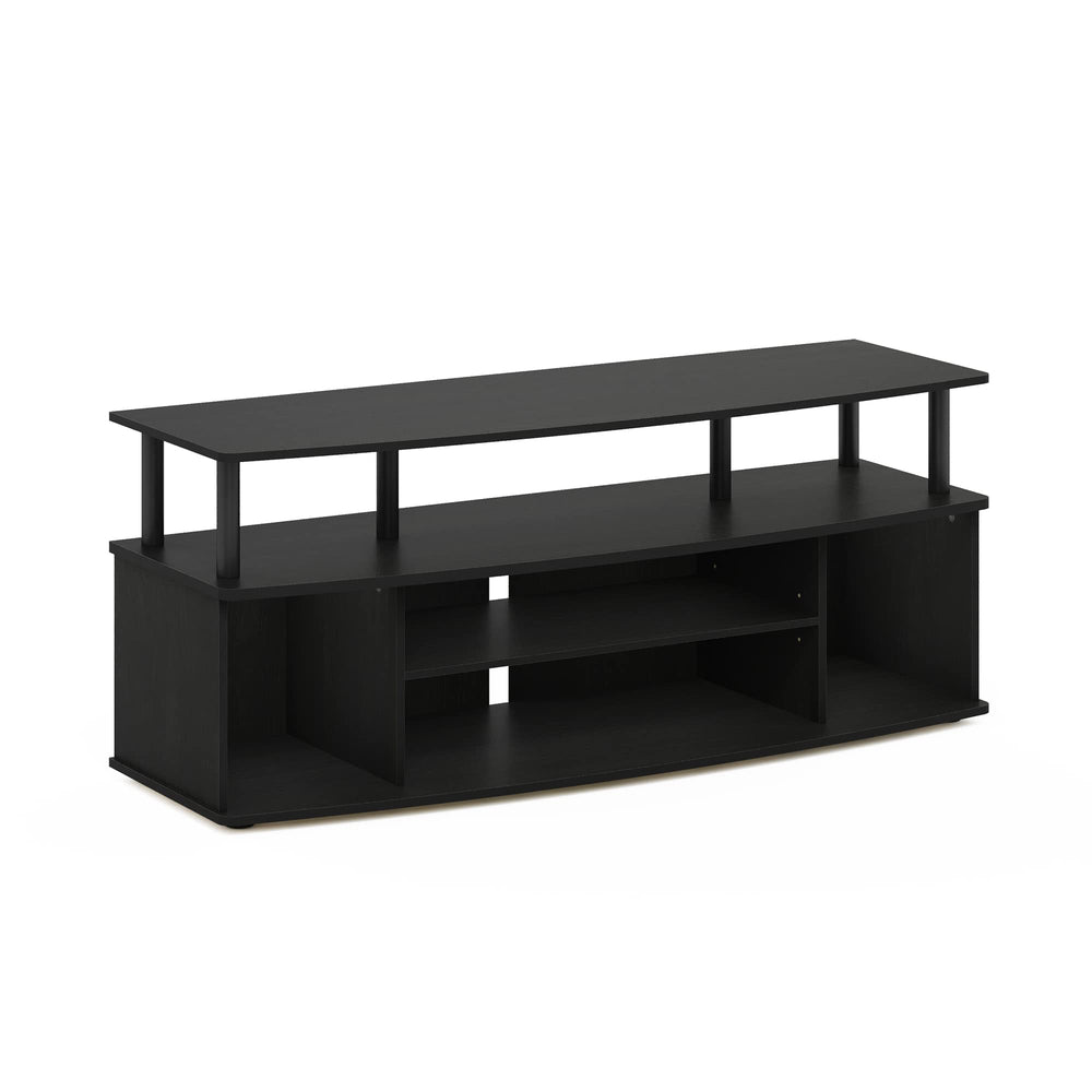 55" TV Stand with Open Storage Shelves