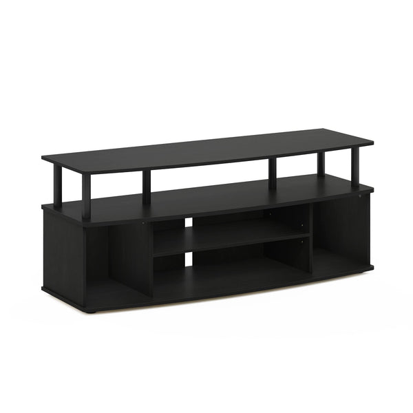 55" TV Stand with Open Storage Shelves