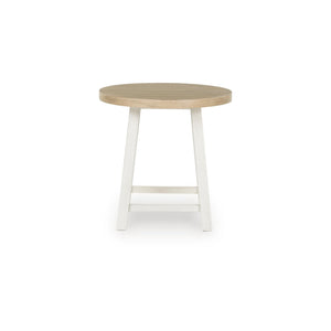 Casual Occasional Table Set of 3 – Antique White & Brown