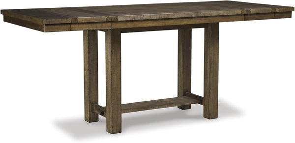 Extendable Farmhouse Dining Table with Removable Leaves – Seats 8