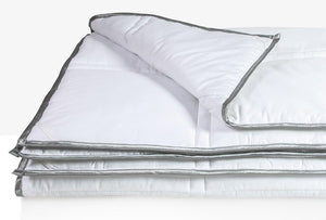 Weighted Comforter Cotton with Glass Beads & Corner Tabs