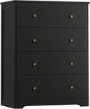 4-Drawer Dresser Chest of Drawers