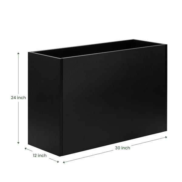 Heavy Duty Steel Raised Planter Box with Adjustable Shelf