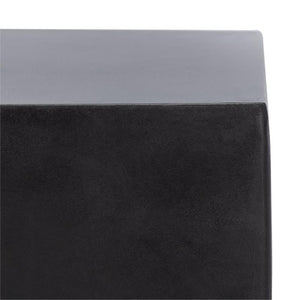 Modern Concrete Outdoor Accent Table