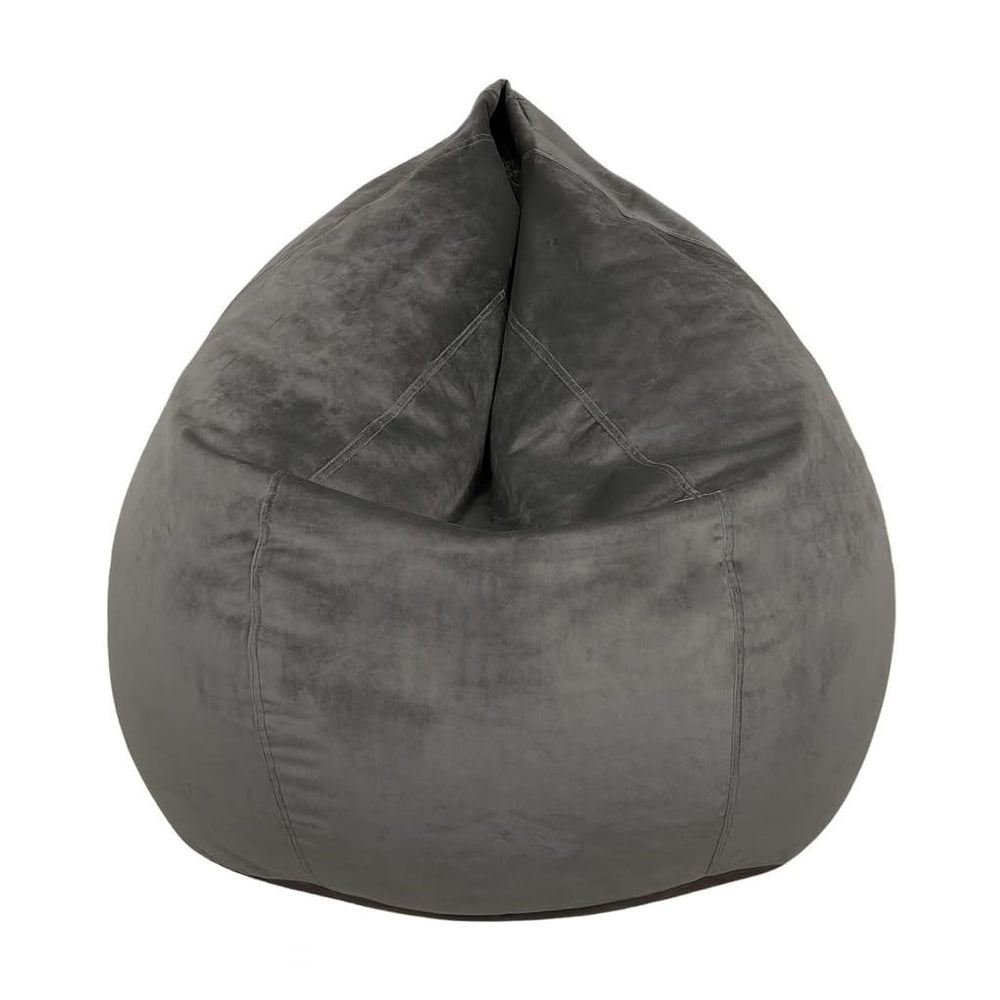 Teardrop Bean Bag Chair – Velvet Grey