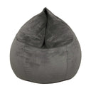 Teardrop Bean Bag Chair – Velvet Grey