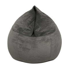 Teardrop Bean Bag Chair – Velvet Grey