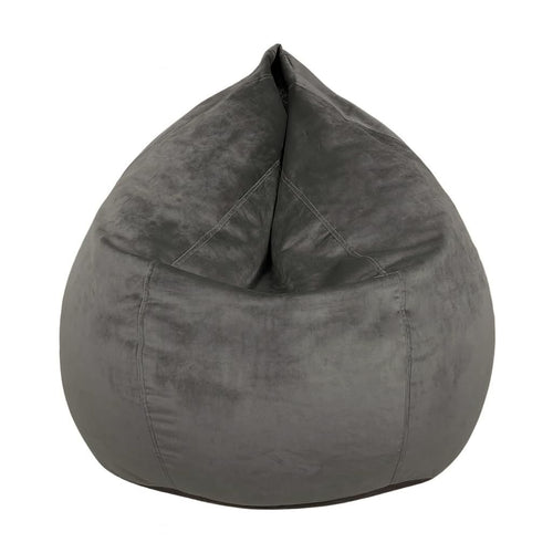 Teardrop Bean Bag Chair – Velvet Grey