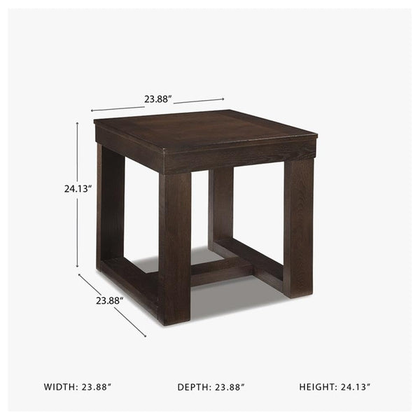 Mid-Century Square End Table