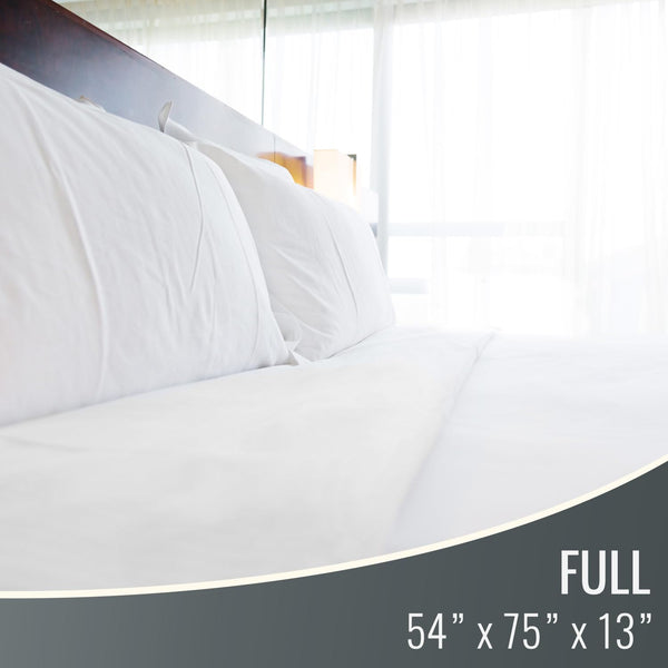Waterproof Mattress Protector – Fitted & Zippered, Full & King, Pack of 24
