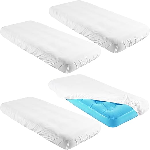 Kids Air Mattress Fitted Sheets – Toddler Inflatable Bed Sheet Set