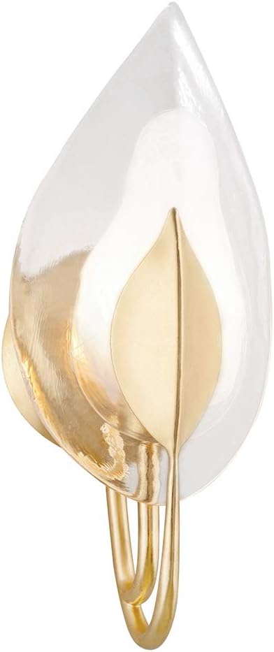 3-Light Wall Sconce with Clear Glass