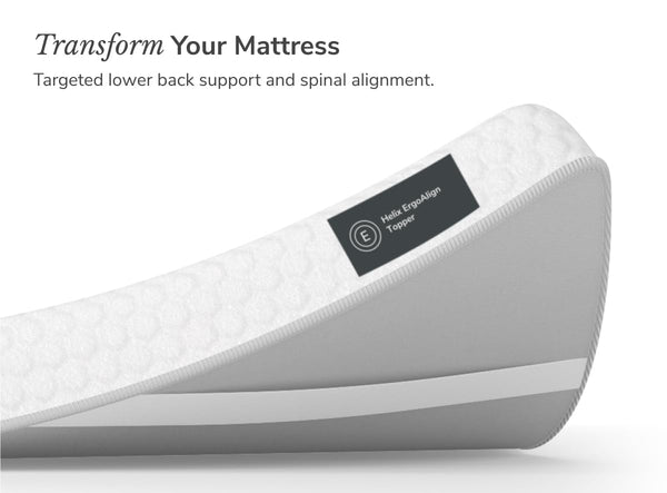 Ergonomic Mattress Topper with Cooling Cover
