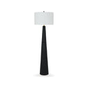 Modern Textured Polyresin Floor Lamp with 3-Way Switch