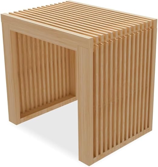 Bamboo Dining Bench – Farmhouse Entryway & Kitchen Bench