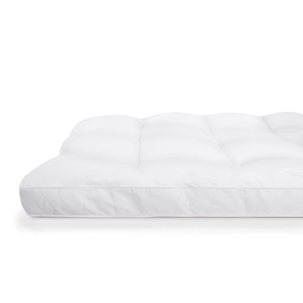 Hypoallergenic Pillowtop Mattress Topper with Simple Fit Skirt