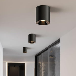 20W LED Flush Mount Ceiling Light – Dimmable COB Cylinder, 4000K