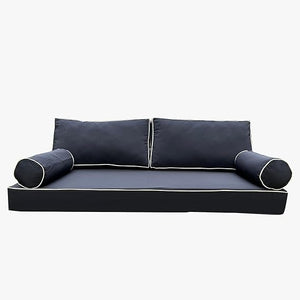 Twin Outdoor Daybed Cushion Cover Set
