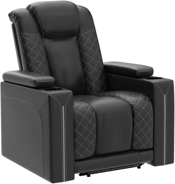 Electric Power Recliner Chair with USB Ports & Cup Holders