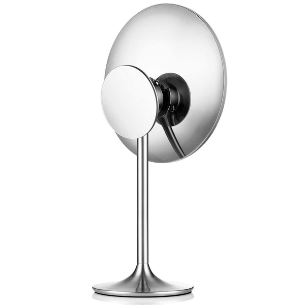 9-Inch LED Makeup Mirror with 5X & 10X Magnification