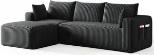 108" Modular L-Shaped Cloud Sectional Sofa