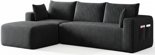 108" Modular L-Shaped Cloud Sectional Sofa