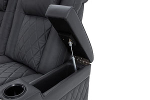 Power Recliner with Lumbar Support & Headrest